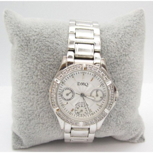 Women DMQ Quartz 100ft WR Analog 33mm Dial Causal Round Watch (G51) - Picture 1 of 9